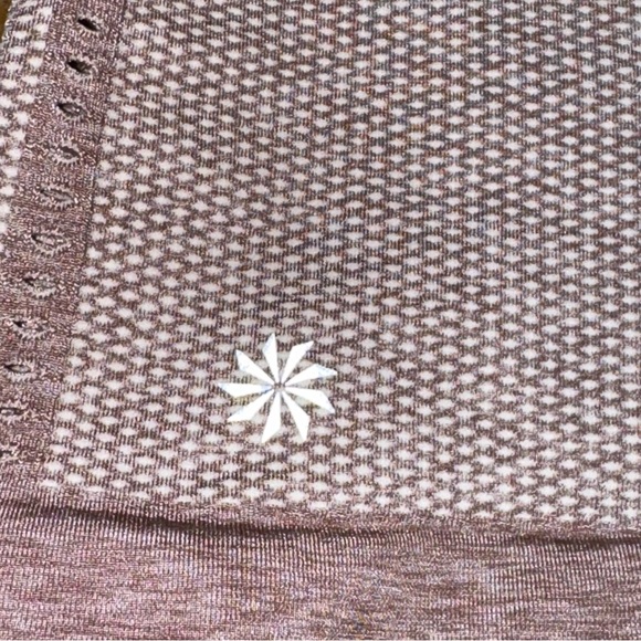 Athleta Allegro Support Tank Top Pink Tan Sugarplum Women XL - Picture 8 of 12